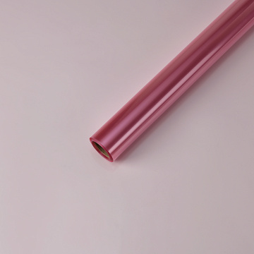 Упак. материал флористическая пленка "Новая глянцевая", 50 мкр, 57см х 10м, ярко-розовый