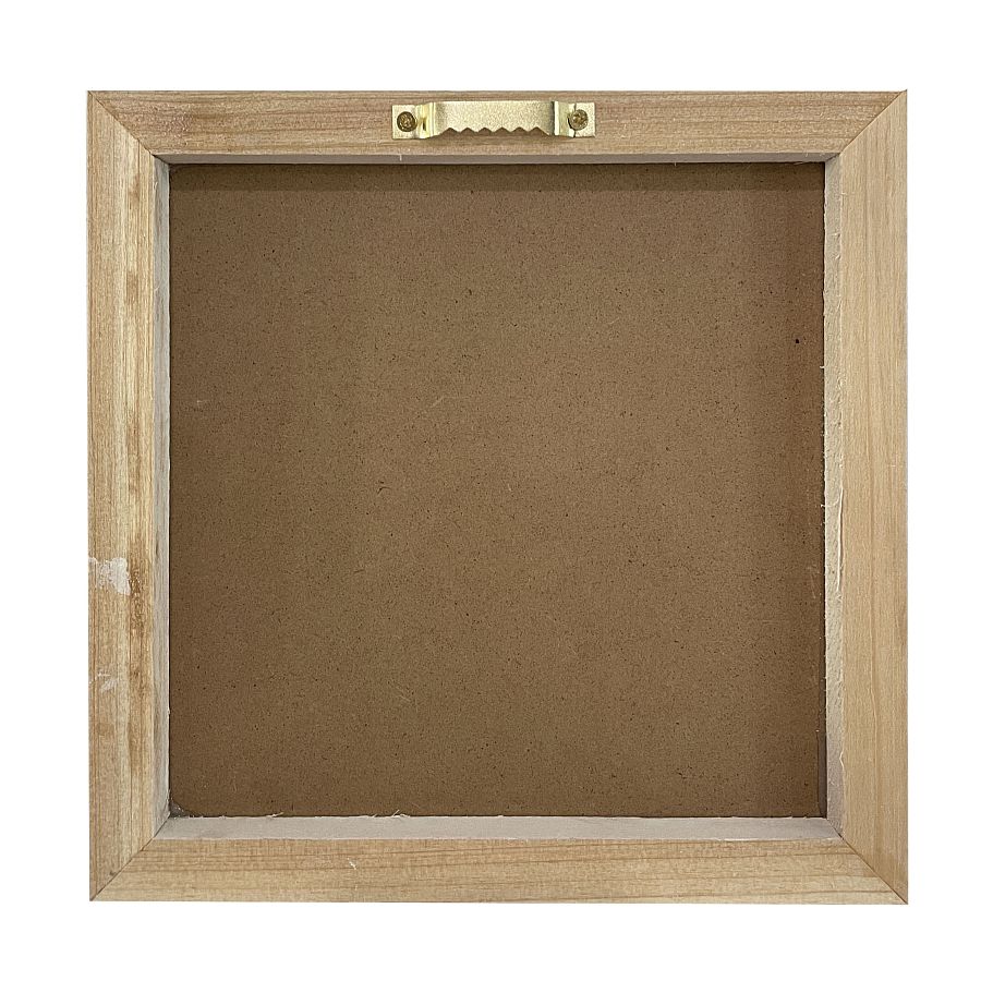 Постер "Цветы", рама деревянная, 20*20*1,9