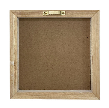 Постер "Цветы", рама деревянная, 20*20*1,9