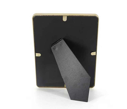 Фоторамка декоративная с металлическим багетом, цвет золото, со стеклом, 15x20 см