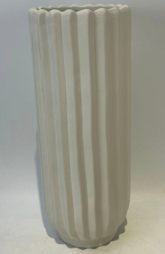 Ваза керамическая, 14*14*28,5 см.