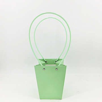 Пакет подарочный "Мастхэв" супер-мини, 9х6,5х10 см, 10 шт./упак., нежно-мятный