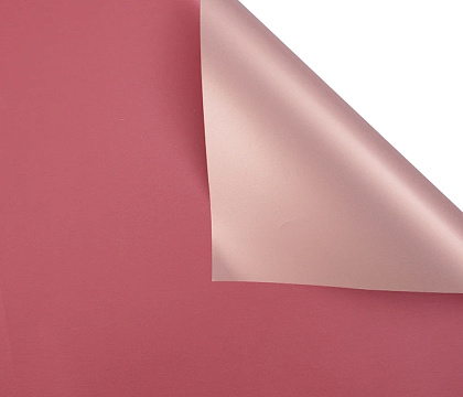 Упак. материал флористическая пленка "Ля Розе", 58 см х 10 м, красный