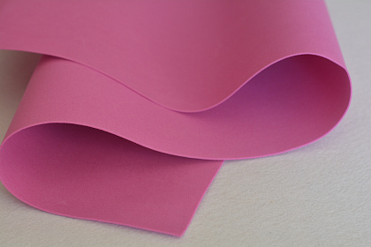 Китайский фоамиран "Зефир" 1 мм. 60 х 70 см. 10 лист./упак, пурпурная орхидея