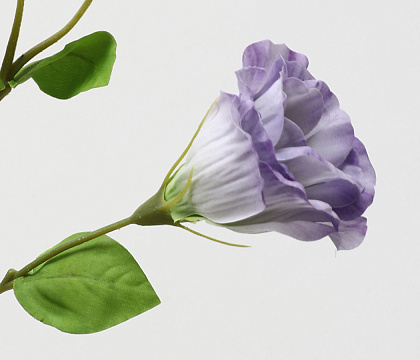 Цветок искусственный декоративный "Эустома", 71 см., сиреневый