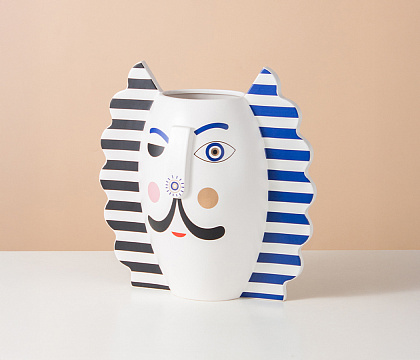 Керамическая декоративная ваза "Дали", 32*17,5*32,5 см