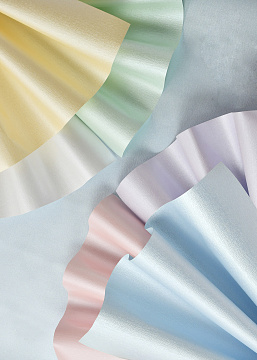 Упаковочная бумага с перламутровым отливом 53 см* 4 ярда, 120 г/м², белый