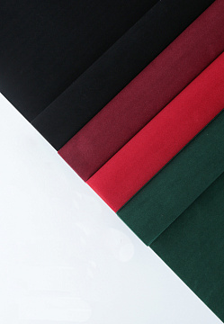 Водостойкий упаковочный материал "Бархат", 53 см*6 ярдов, 75 г/м², винный