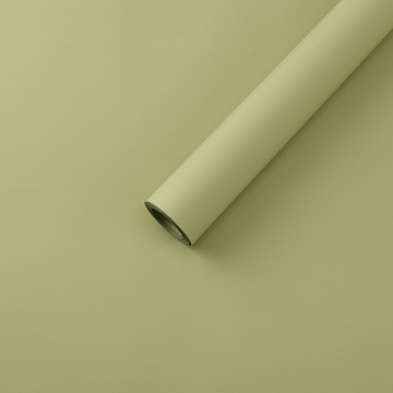 Упак. материал матовая пленка "Фаворит new" однотонная, 50 мкр, 50 см х 10 м, фисташковый