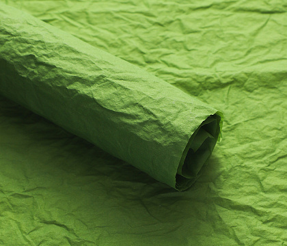 Упаковочная бумага 56 см*56 см, 5листов/упак, 80 г/м², травяной