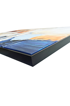 Картина "Симфония цвета", 100% ручная работа, рама пластиковая, 80x120