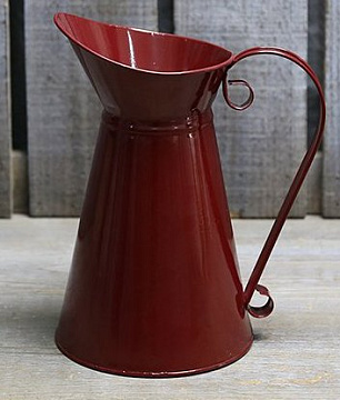 Декоративное кашпо-кувшин 28.5X14XH20.5/21/23.7CM, металл