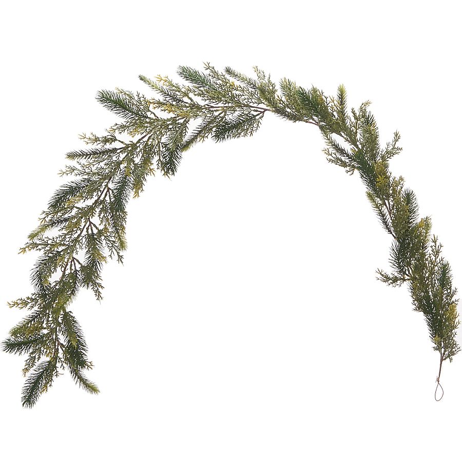 Гирлянда декоративная (ель/туя), 150 см