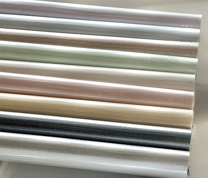 Упаковочная бумага с перламутровым отливом 53 см* 4 ярда, 120 г/м², белый