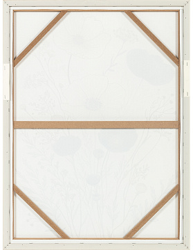 Картина "Флораль II" с тиснением, рама пластиковая, 80x60x2,8