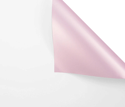 Упак. материал флористическая пленка "Ля Розе", 58 см х 10 м, белый