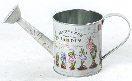 Декоративное кашпо-лейка "Жардэн" 30X11.5XH13/15CM, металл