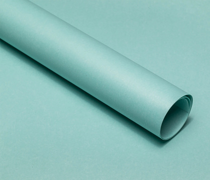 Упаковочный материал флористическая пленка "Органик", 70 мкр, 58 см х 10 м, тиффани