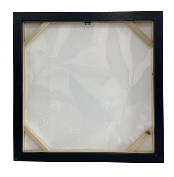 Картина "Бордо", 30% ручная работа, рама пластиковая, 60*60*3,5