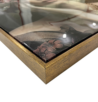 Постер "Красота I" c глянцевым покрытием, рама пластиковая, 50*70*3,5