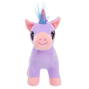 Игрушка мягконабивная ТМ "Relana" Единорог фиолетовый, 20 см, в/п 20*14*9,5 см