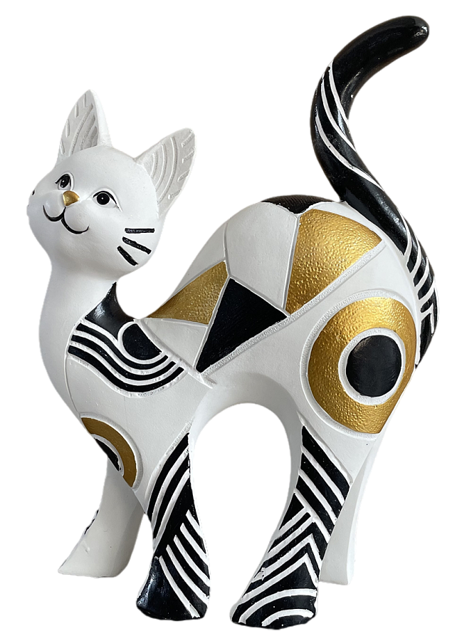 Статуэтка декоративная "Кот", полирезина, 20*7*28 см
