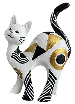 Статуэтка декоративная "Кот", полирезина, 20*7*28 см