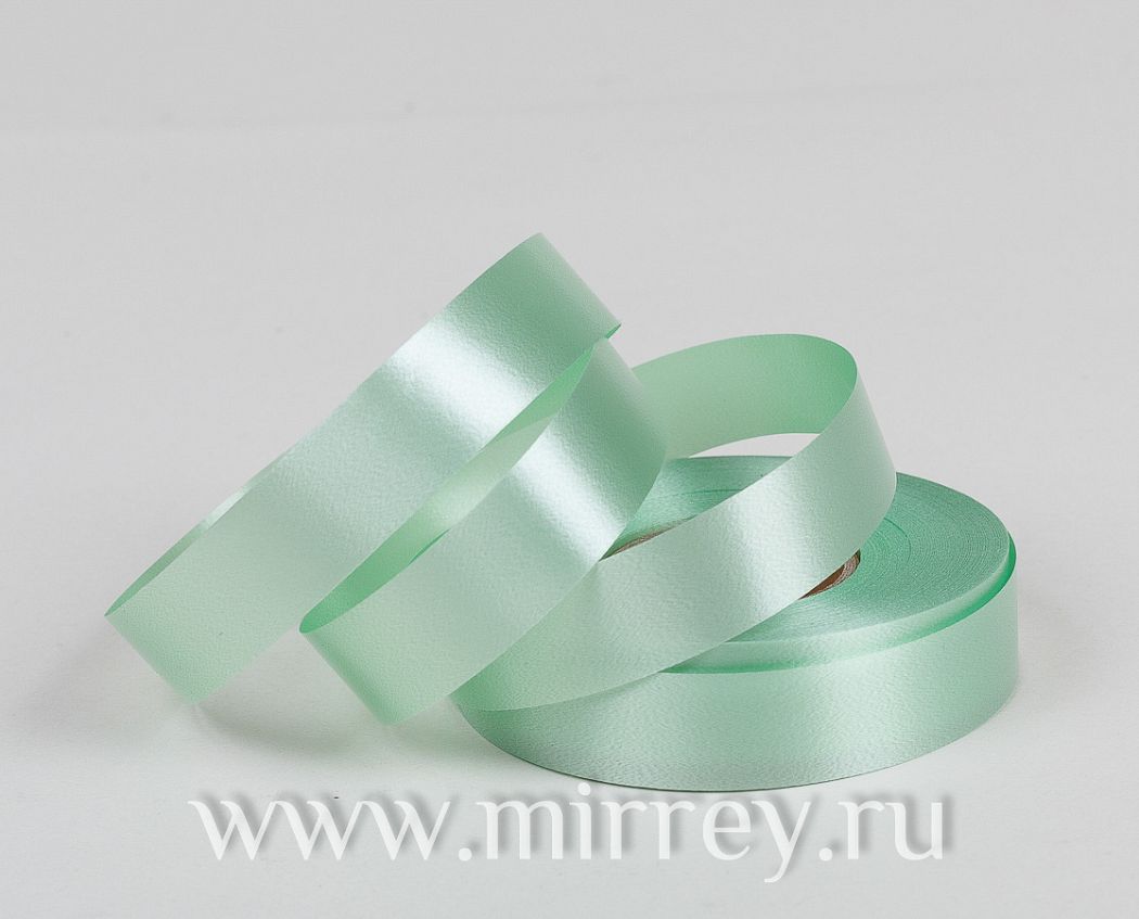 Лента полипропиленовая 2 см х 100 ярд., ментол (10 шт/упак)
