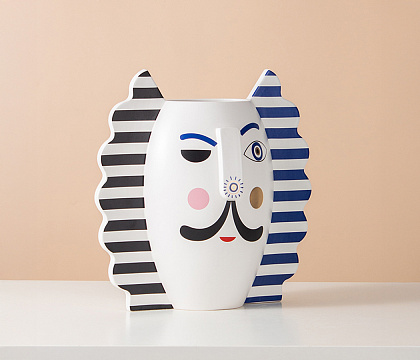 Керамическая декоративная ваза "Дали", 32*17,5*32,5 см