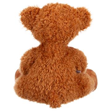 Игрушка мягконабивная ТМ "Relana" Мишка коричневый с сердцем, 24 см, в/п 25*23*23 см