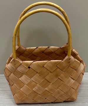 Корзина плетеная (секвойя): 20*10*12H 24HH, 1 шт.